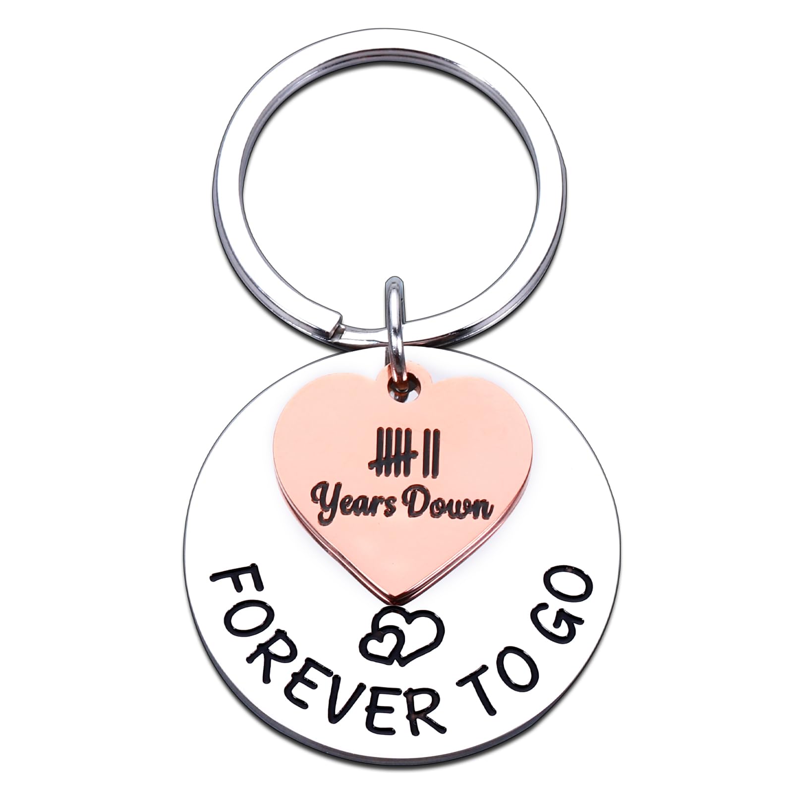 NUBARKO 7th Copper for Him Her Couple 7th Anniversary Copper Gifts for Her Him Copper Gifts for 7th Anniversary Wedding Gifts Anniversary Christmas Valentines Gift for Boyfriend Husband Wife