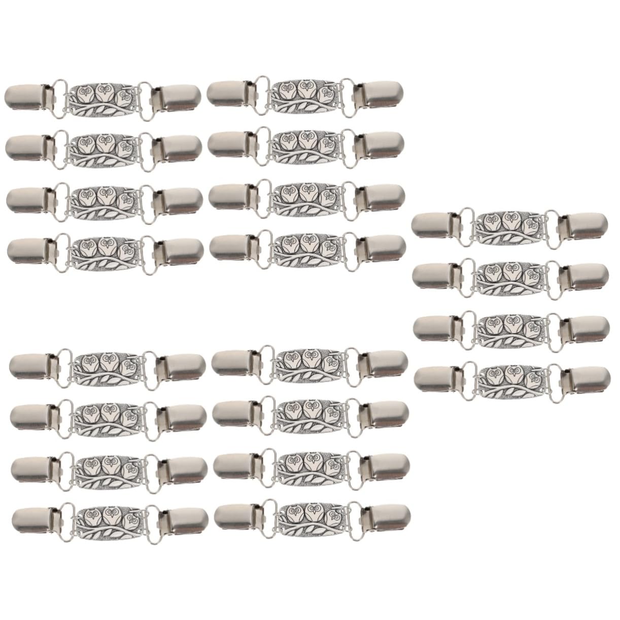 Healvian Brosche Schmuck Schals Vintage Kleiderclips Vintage Cardigan Clips Damen Kleiderclips Pullover Clips Für Cardigans Schal Clips Bunte Schal Cardigan Clips Hemd Clips