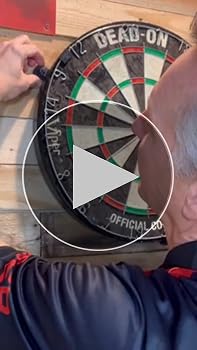 NEW DARTS LIFE 32冊 Viper Shot King Dartboard Set - Steel Tip, Staple-Free