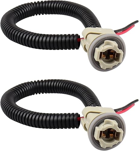 Enchufe de luz LED para matrícula con arnés de cableado compatible con F150 F250 F350 F450 F550 Super Duty Ranger Excursion Bronco Expedition