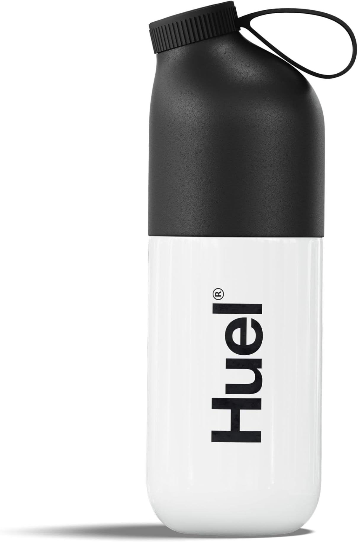 Shaker Black Edition & Huel Powder - Ideal for Protein Shakes, Perfect for Meal Replacement, Protein Shaker with Measurement Marks, Officially Licensed Product in Japan