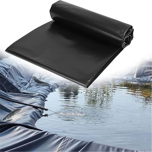 Image Pond Liner Black, Pond Waterfall Geotextile Fabric Shower Pan Liners, Tarpaulin Waterproof Durable for Koi Ponds, Waterfall, Stream, Fountains, And Water Gardens of Many Shapes Image Pond Liner Black, Pond Waterfall Geotextile Fabric Shower Pan Liners, Tarpaulin Waterproof Durable for Koi Ponds, Waterfall, Stream, Fountains, And Water Gardens of Many Shapes