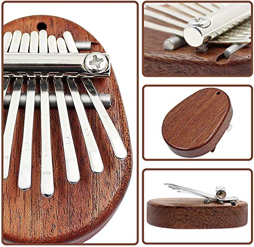 Mini kalimba portable à 8 Touches, Piano à Pouce, Marimbas, Instrument de Musique, Pendentif pour Enfants et Adultes… - Les Beatles, Paul McCartney, John Lennon, RIngo Starr, George Harrison Mini kalimba portable à 8 Touches, Piano à Pouce, Marimbas, Instrument de Musique, Pendentif pour Enfants et Adultes… – Image 4