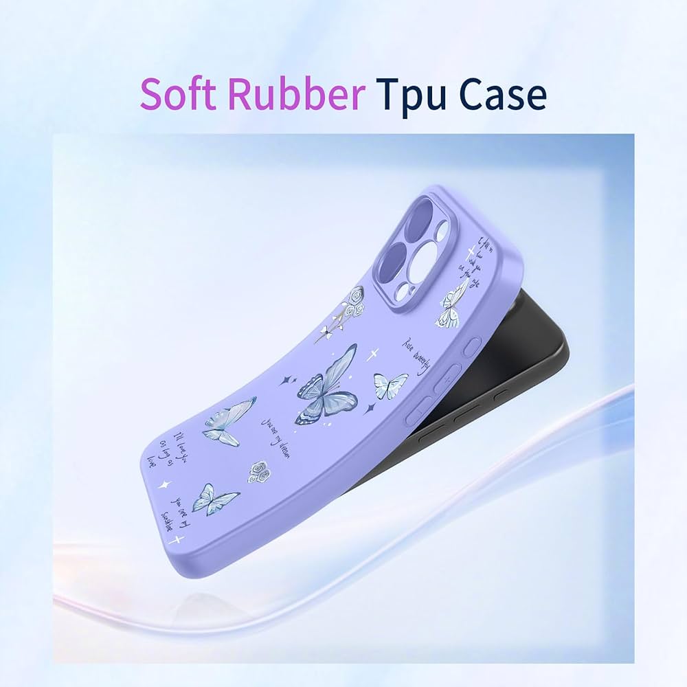 Cover BORYA Per Motorola Edge 50 Fusion: Custodia In Silicone TPU Ultra Sottile Con Cornice Diamantata E Carta Sfumata Floreale, Blu