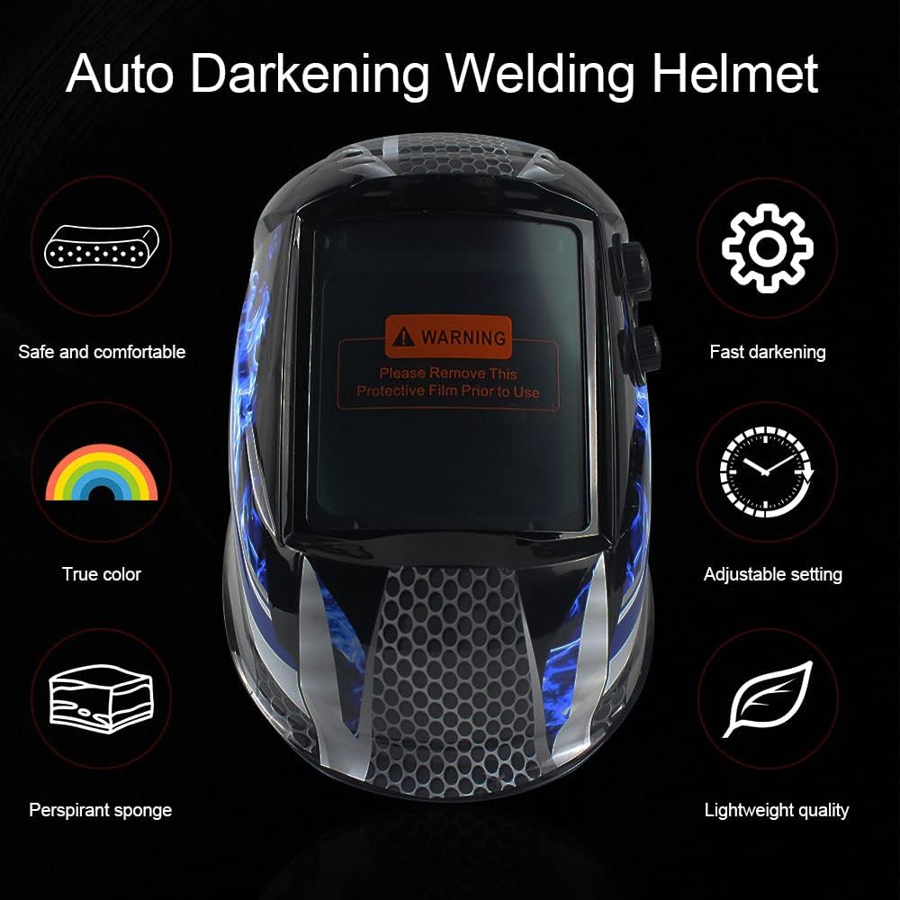 TIANLYLIN Auto Darkening Welding Helmet Features