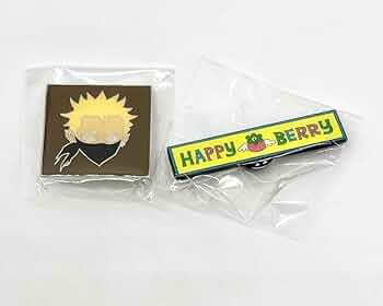 Amazon.co.jp: 矢沢あい展 ピンバッジ ノブ ハッピーベリーロゴ : おもちゃ
