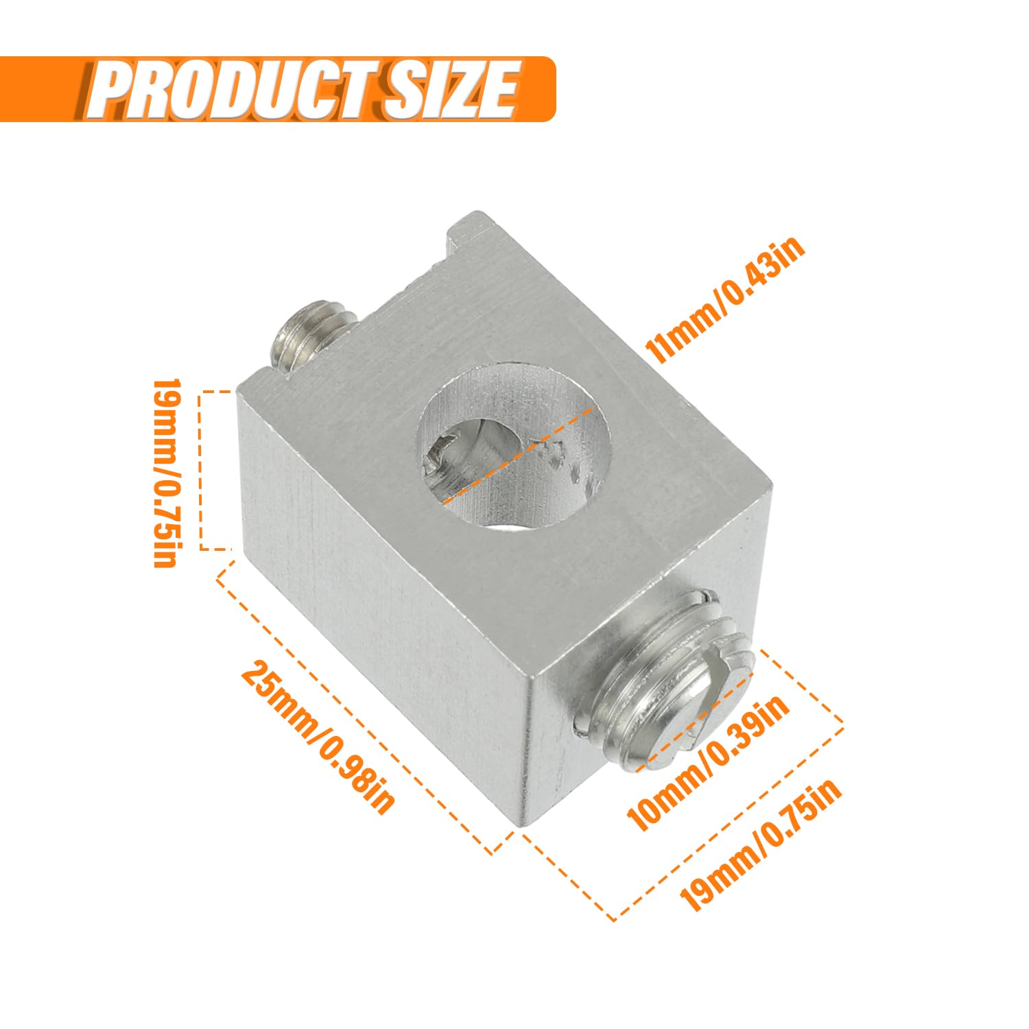 4Pcs #4-2/0 Neutral Lug Kit, Aluminum Circuit Breaker Ground Lugs for Electrical Connections