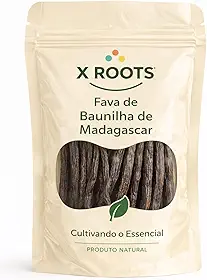 Fava de Baunilha de Madagascar – Premium, Aromática, Natural, Ideal para Confeitaria, Extratos e Sobremesas Gourmet 2 unidades - X Roots