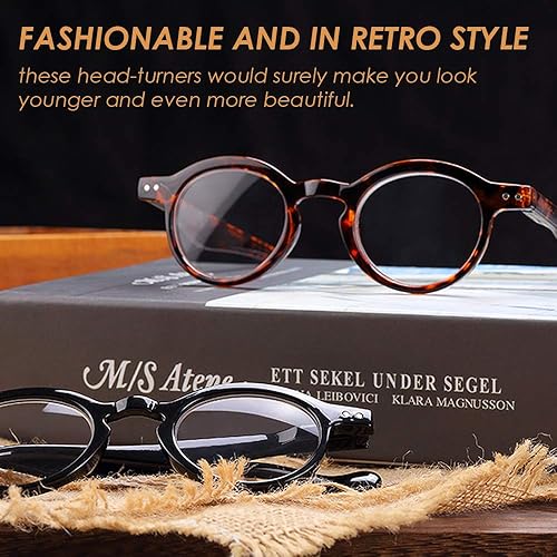 Miniatura 2 de TERAISE Gafas de Lectura Ultraligeras para Mujeres y Hombres Gafas de Lectura con Bloqueo de Luz Azul Anti Cansancio Ocular