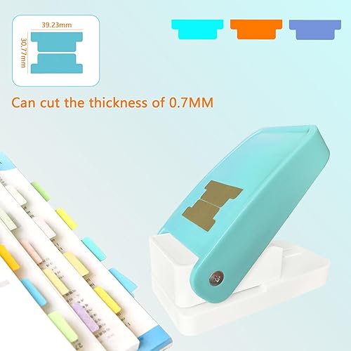 Miniatura 3 de Sticky Index Labs Maker, operado manualmente rápido y fácil de hacer pestañas, se puede utilizar para el hogar, bricolaje y manualidades, escuela,