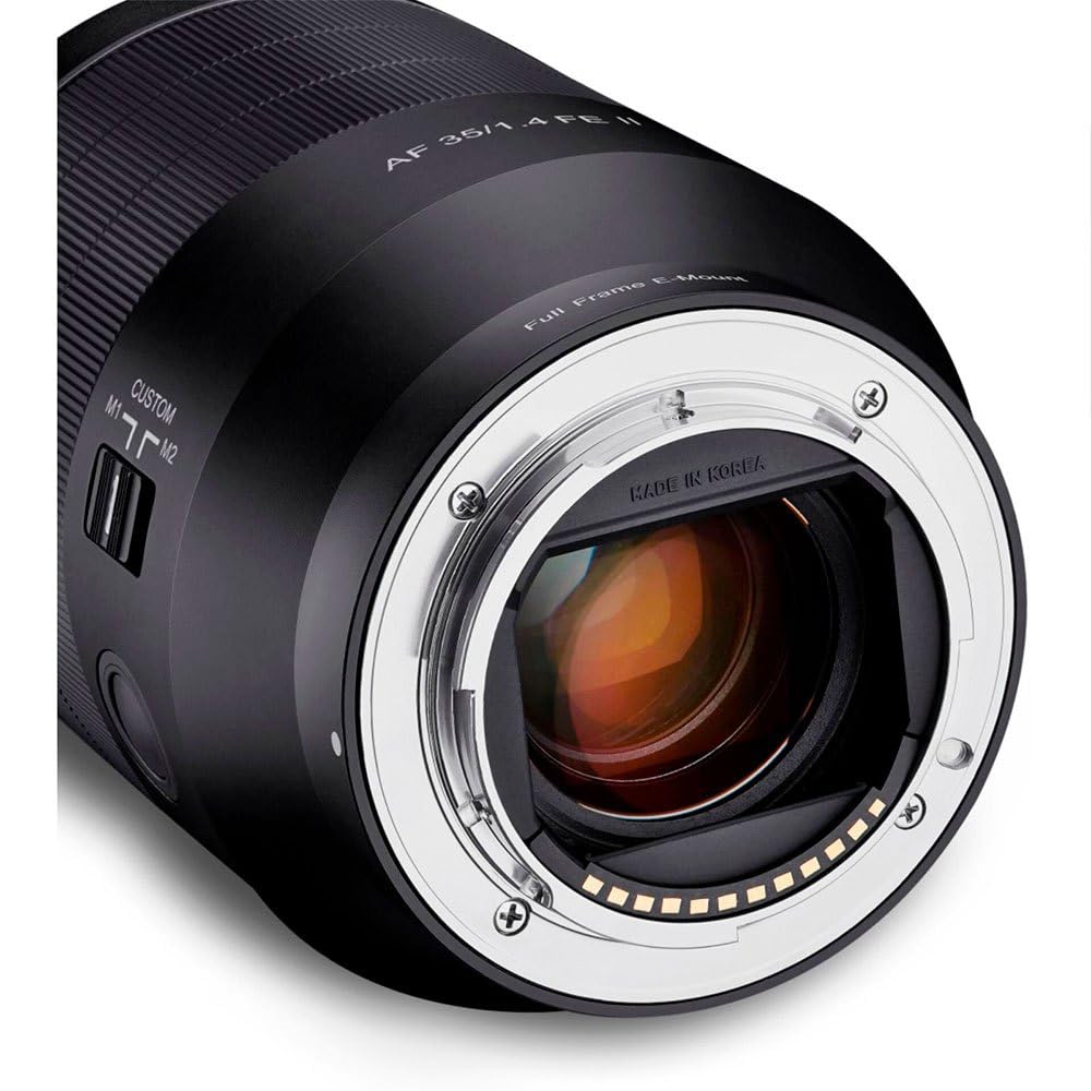 Samyang AF 35mm F1.4 FE II Sony E : Amazon.com.tr: Elektronik
