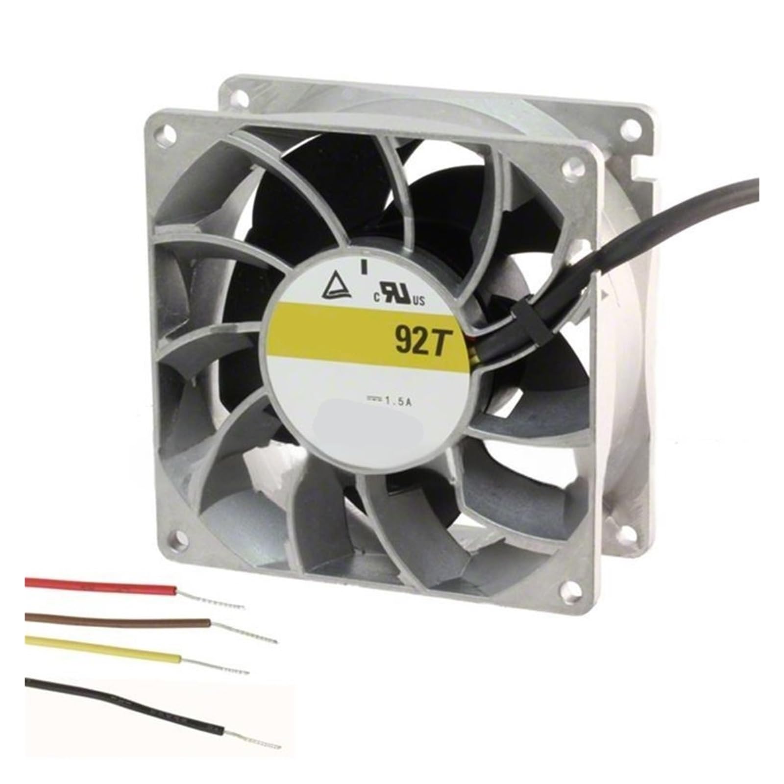 Lzikkgki One Color 9Gt0924p1m001 24Vdc Fan 92X92x38mm 18W 4Wire 8100Rpm