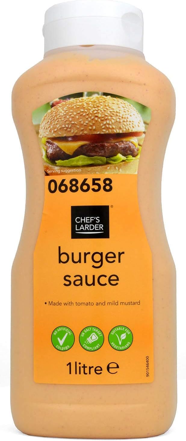 Chef's Larder Burger Sauce 1 Litre Amazon.es Alimentación y bebidas