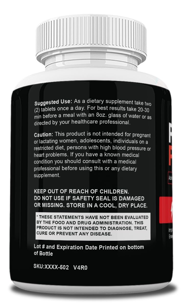 Zonata Prolong Power Pills Maximum Strength, Prolong Power Supplement Capsules, 60 Count