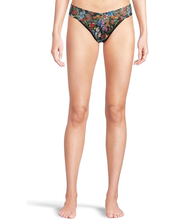Hanky Panky Signature Lace Printed Original Rise Thong - Main View