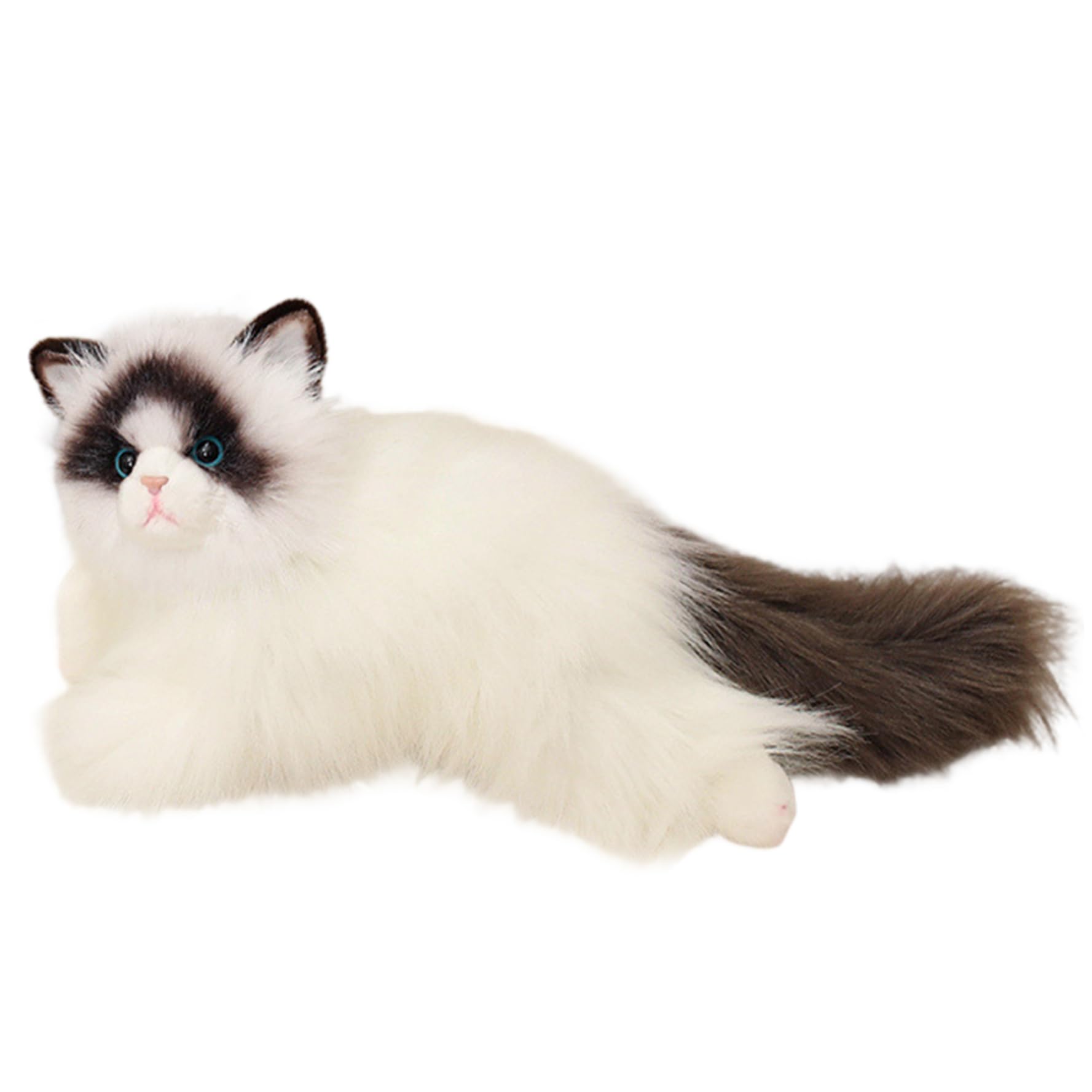 Animal de Peluche de Gato Realista de 19, 7 Pulgadas, Peluche de Gato de Suave y Esponjoso para niños, niñas y niños, Realista