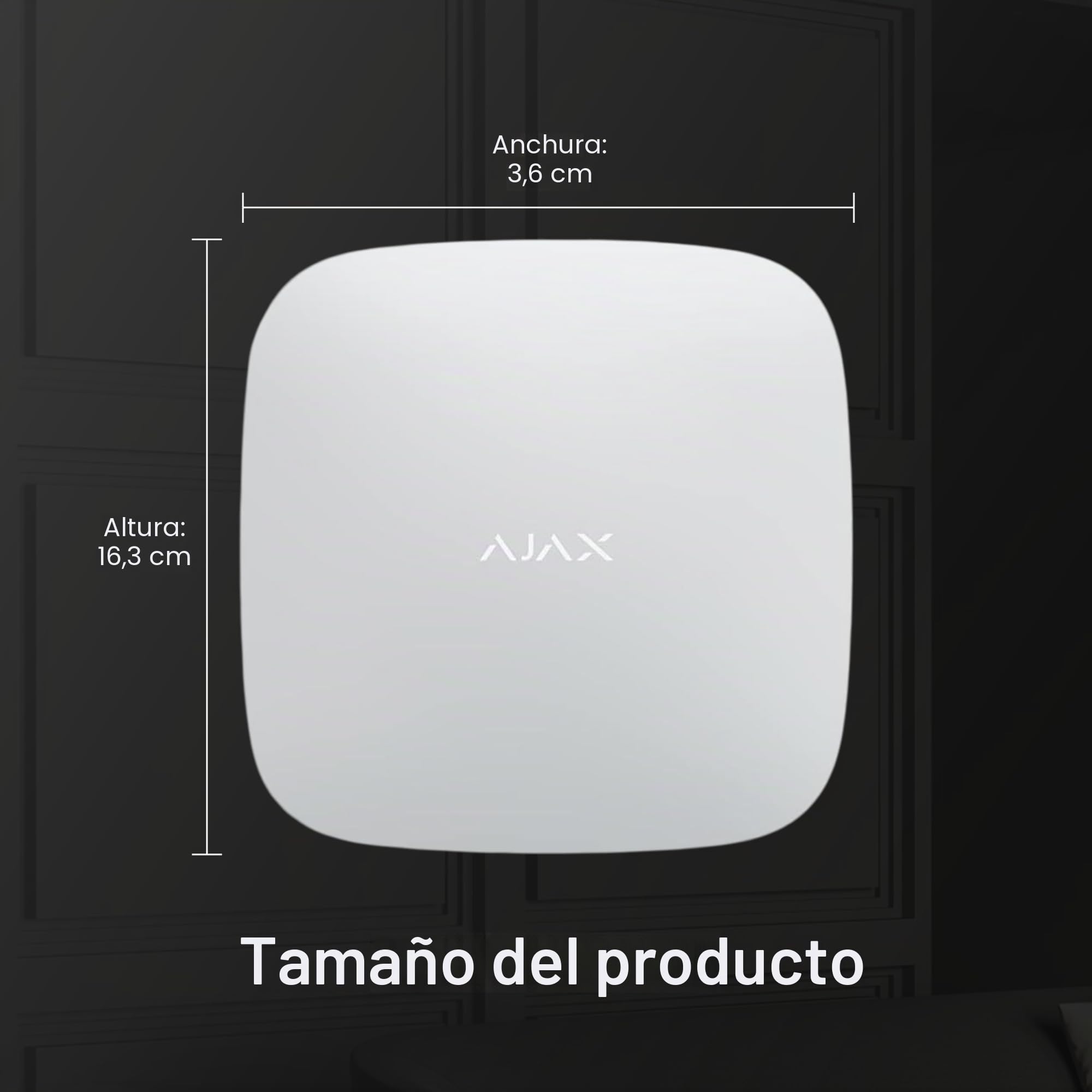Ajax Hub 2 White