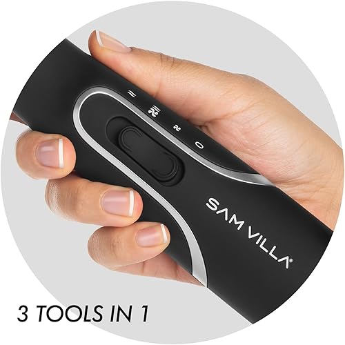 Miniatura 4 de Sam Villa Pro Results 3 en 1 Cepillo secador alisador y cepillo de soplado