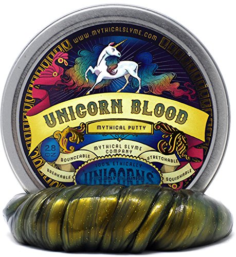 Mythical Slyme Unicorn Putty & Unicorn Slime - Unique Unicorn Gifts for Girls - Unicorn Toys - Floam, Glitter Slime, Clear Slime, Stress Ball -Blood