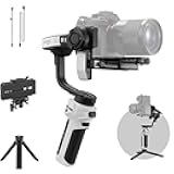 CINEPEER WEEBILL 3E Mirrorless Gimbal Lightweight Stabilizer, Up to 3kg/6.6lbs Payload, 3-Axis Camera Gimbal for Canon/Sony/Panasonic/Nikon, Bluetooth Shutter Control, Native Vertical Shooting