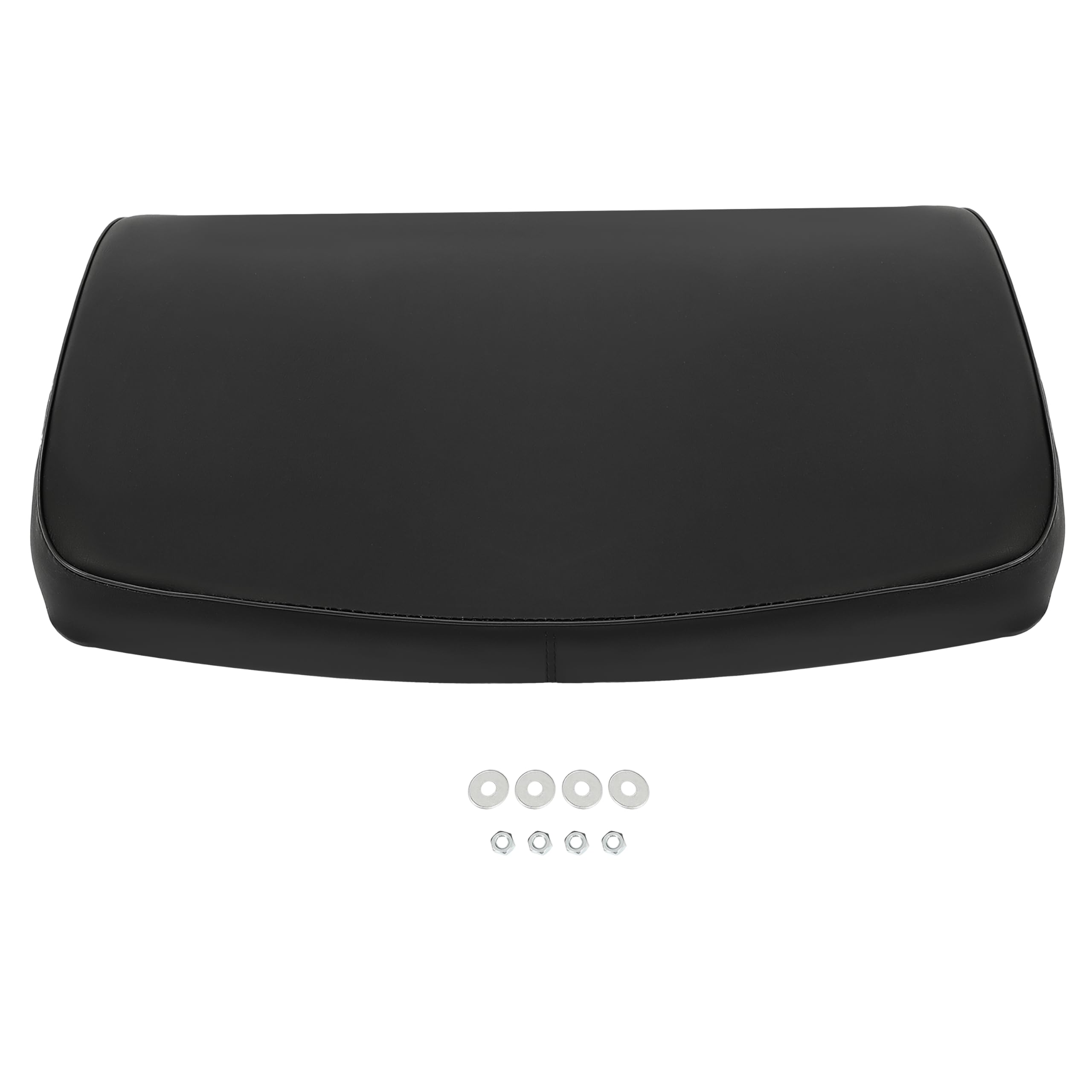 HECASA Seat Back Cushion Compatible with John Deere Crawler Dozer 350 450 550 Replacement for AT18697 Tractor Backseat Plastic Black