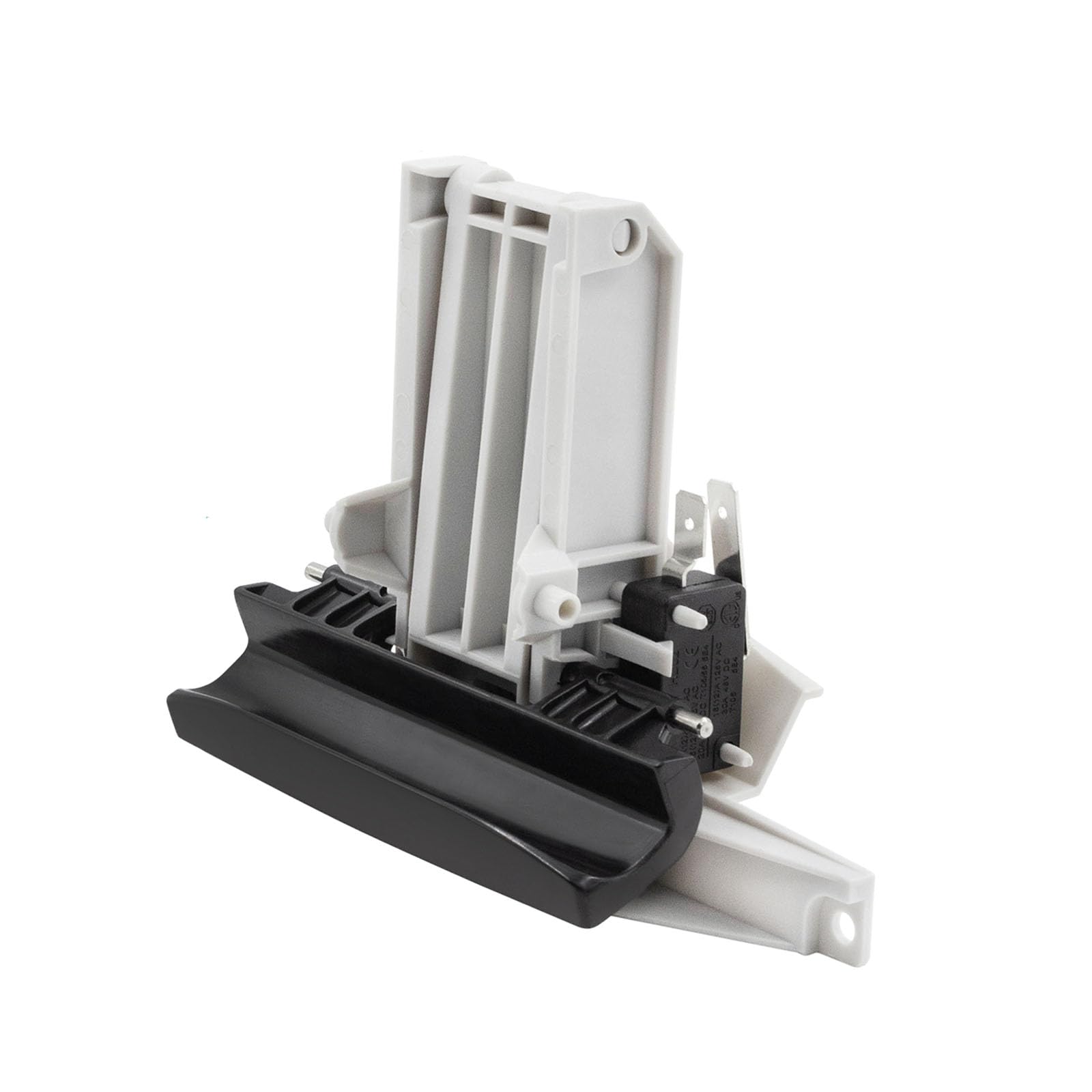 WPW10130695 Dishwasher Door Latch Handle Fit for May-tag Quiet Series 300 Dishwasher Handle WPW10275768 AP6018386 AP6015450 W10130695 MDB8600AWB MDB7600AWB MDB7600AWW MDB8600AWW MDB5600AWB MDB7600AWS