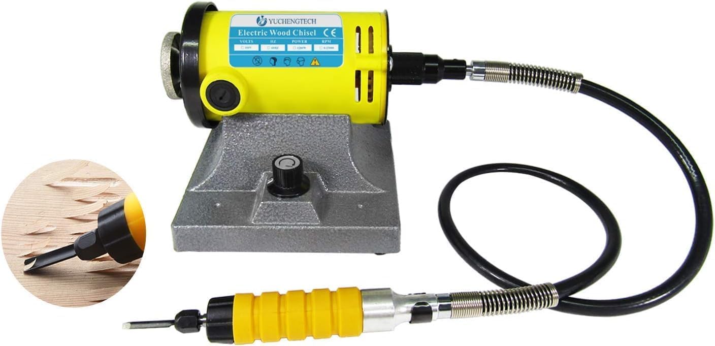 YUCHENGTECH 1280W Electric Chisel Carving Tool Upgrade 28000RMP