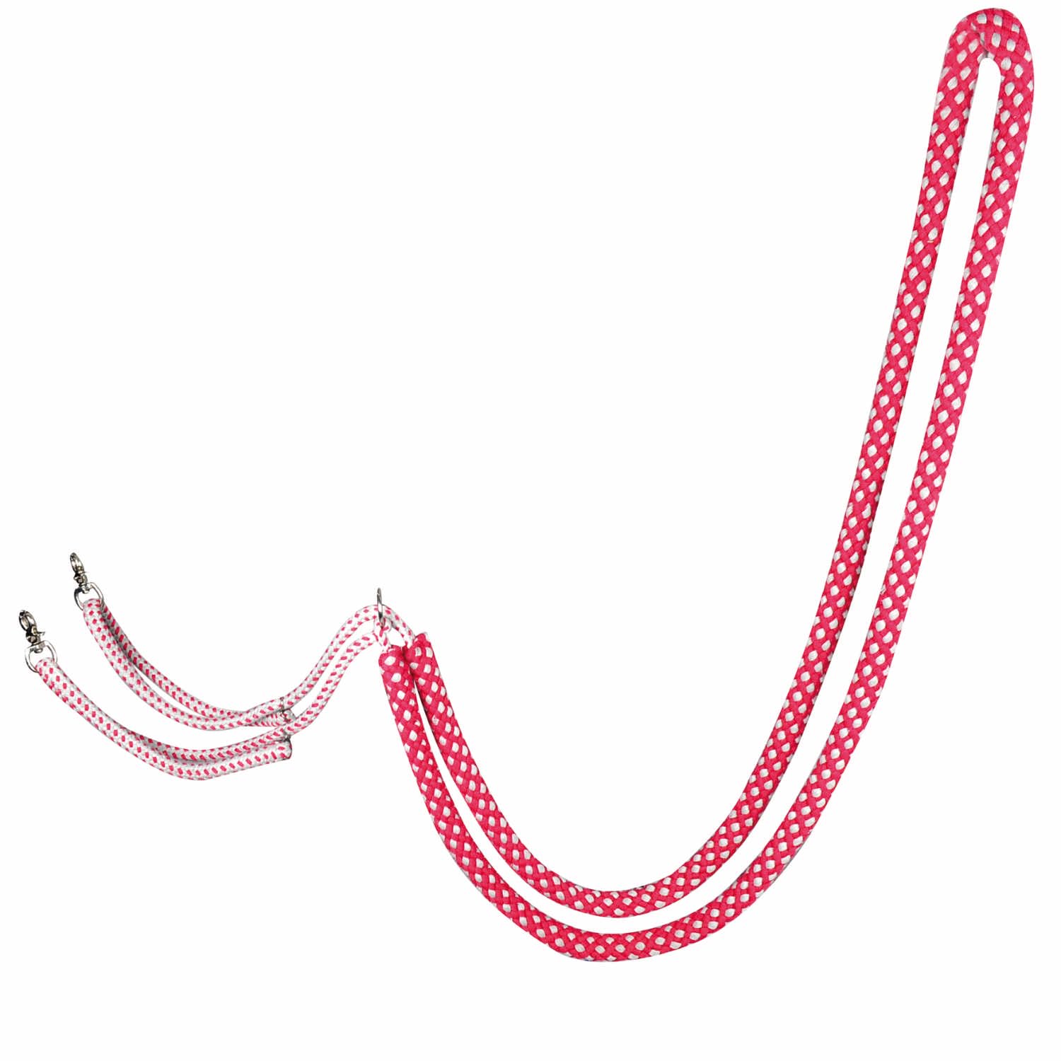 WALDHAUSEN Longierhilfe rot/grau Longiertrainingssystem Gr. Vollblut 031/36A