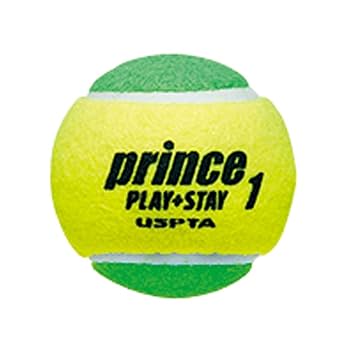 新品 タグ付き　prince　テニス　ボールバスケット　緑　グリーン Amazon | Prince(プリンス) キッズ テニス PLAY+STAY ステージ1