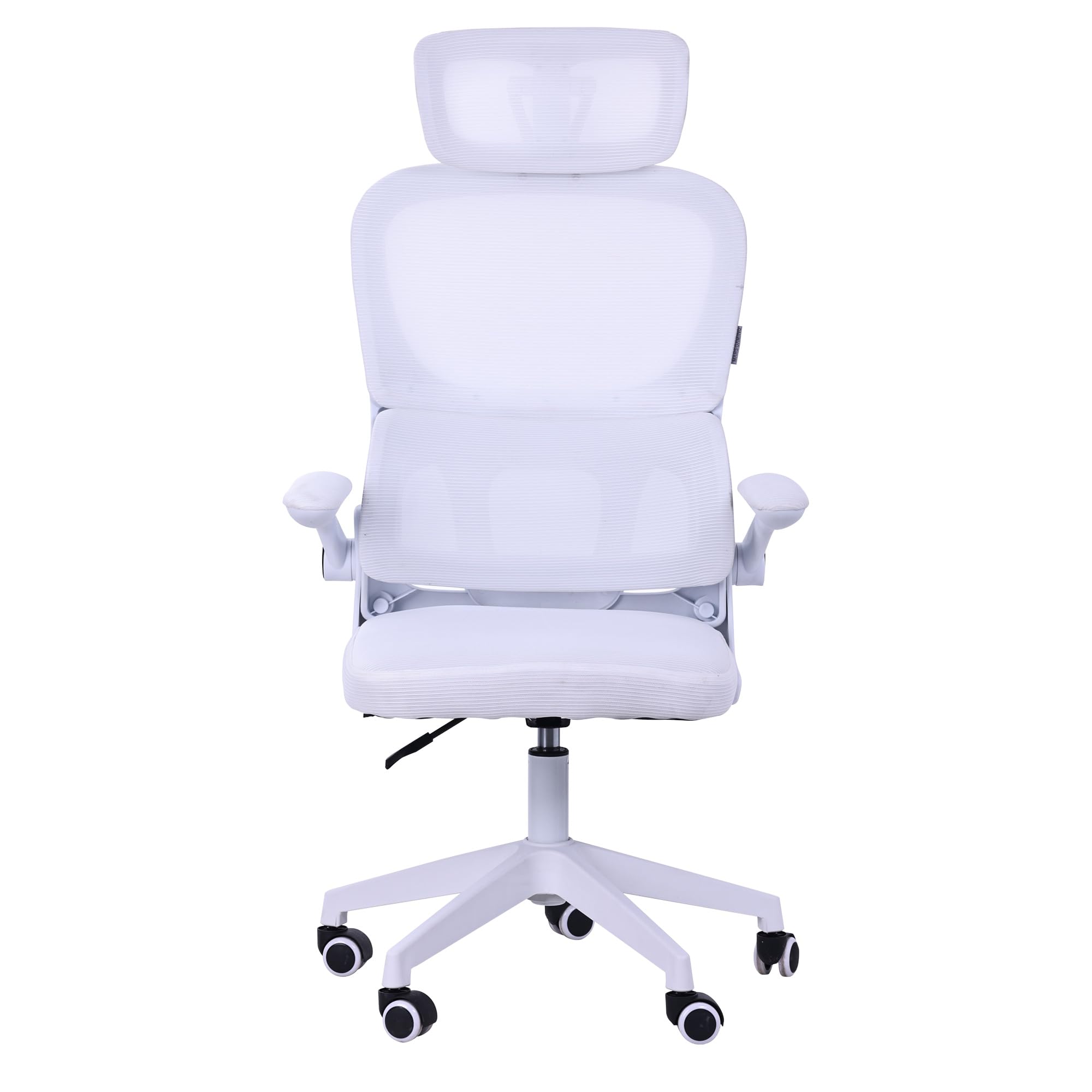 Mars Gaming MGC-ERGOPRO, Sedia Ergonomica Professionale, Supporto Lombare Attivo, Rete Traspirante, Altezza Regolabile 120-130cm, Braccioli Ribaltabili, Poggiatesta Regolabile, Sedia Ufficio, Bianco