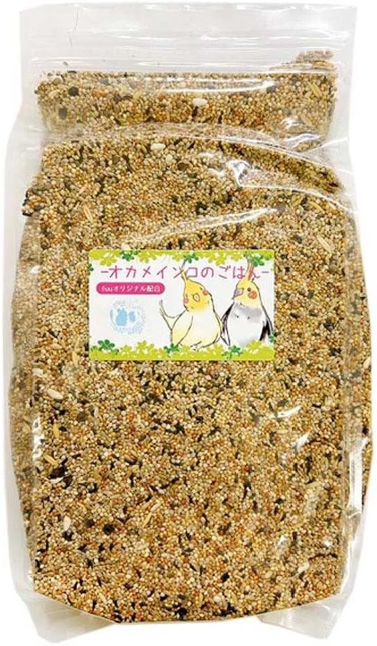 Amazon | [fuu] オリジナル配合 小鳥の餌 オカメインコのごはん 中型インコ 餌 主食 ペットフード (3kg) | fuu | 餌 通販