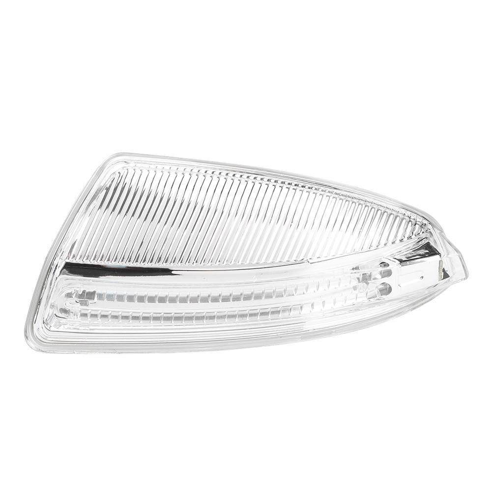 KIMISS Espejo retrovisor LED Luz de señal de 1 par Indicador de espejo de puerta Luz lateral Blub 2048200721 Apto para C-Class W204 2008-2010
