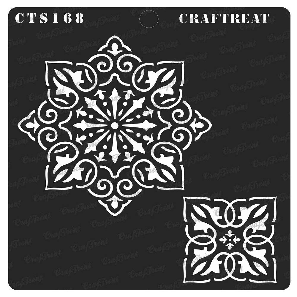 Buy CrafTreat Indian Rangoli Stencils for Diwali Floor Rangoli