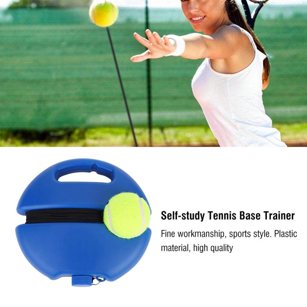 Alomejor Pelotas de Rebote Entrenador Tenis con Cuerda Base Ejercicios Deportivos Entrenamiento Principiantes