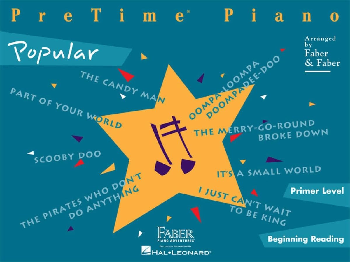 PreTime Piano: Popular: Primer Level (Pretime Piano Series)