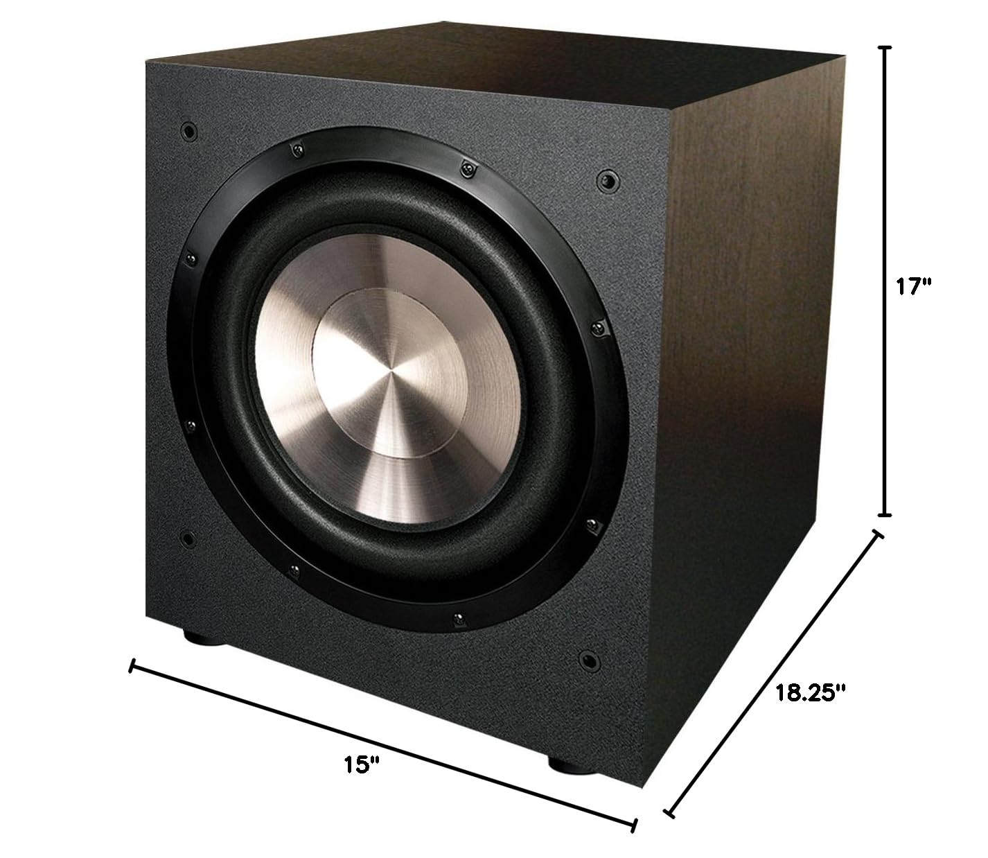 BIC America F12 12 FrontFiring Powered Subwoofer, 52 OFF