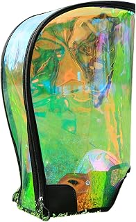 HMWOKPOT Colorful Golf Bag Rain Cover Universal Rain Cape Waterproof Hood Protection Club Bags Raincoat Transparent Protector