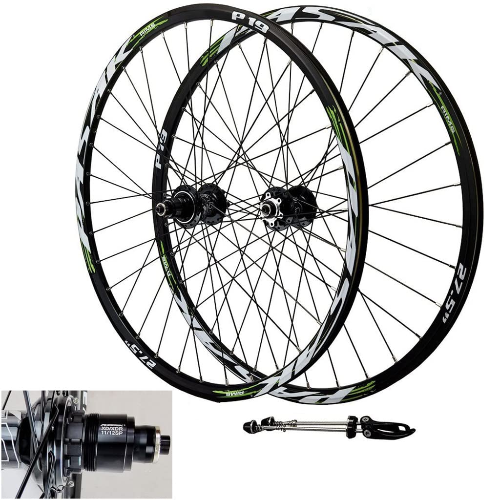 MTB Laufradsatz 26/27,5/29 Zoll – Alu 7075, Scheibenbremsen, 32 Löcher, XD-Freilauf 11/12-fach, QR 9mm, Versiegelte Lager