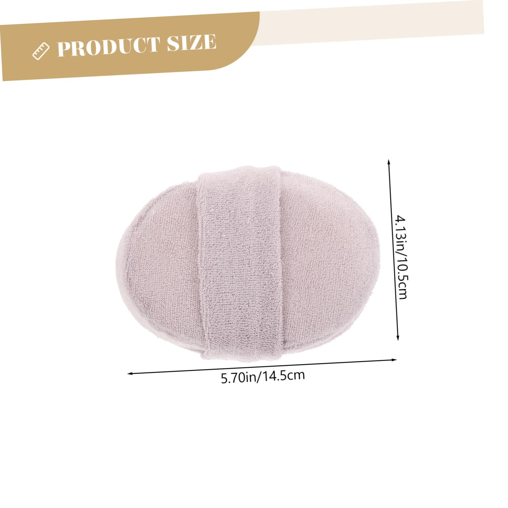 Healeved 8pezzi Guanti Esfolianti Spugna Di Luffa Naturale Per Doccia Di Spugne Scrub Per Uomo e Donna Grigio