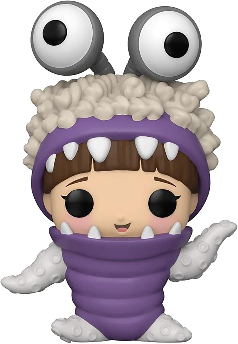 Funko POP! Disney Pixar: Monsters Inc 20th - Boo with Hood Up | Official Merch - Collectable Vinyl Figurine for Shelf Display - Birthday Gift Idea for Fans and Collectors