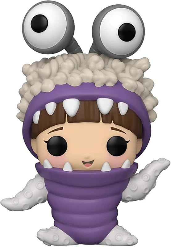 Funko POP! Disney Pixar: Monsters Inc 20th - Boo with Hood Up | Official Merch - Collectable Vinyl Figurine for Shelf Display - Birthday Gift Idea for Fans and Collectors