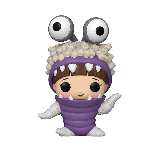 Funko Pop Disney: Monsters Inc 20Th - Boo With Hood Up, Multicolor, One Size, (57741)