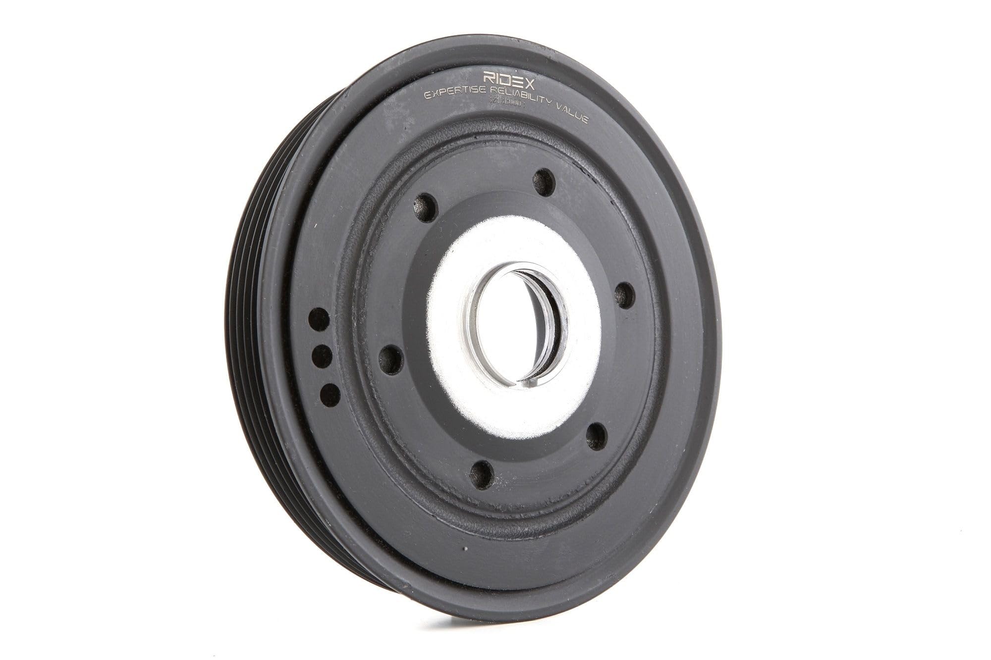 RIDEX 3213B0003 Puleggia cinghia albero a gomiti Compatibilità con FORD Fiesta Mk6 Hatchback JA8, JR8