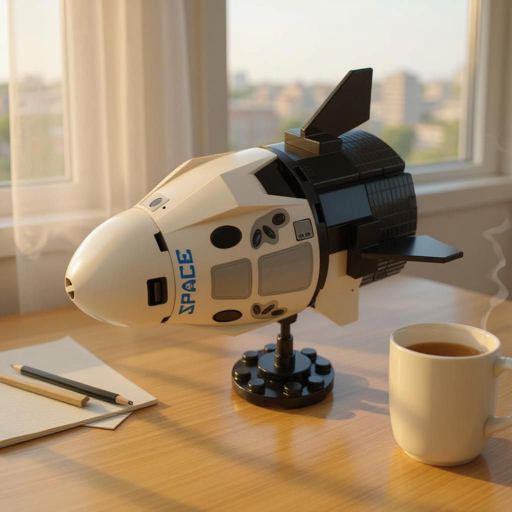 SKY LINE OCEAN Space Series || Capsule Building Block Set || 88 Pcs || Compatible with Major Brick Brands || 6 Months Structural Warranty