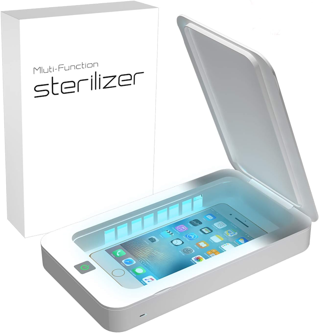 Hottest Sale Portable UV Cell Phone Sanitizer with USB Charger – Multi-Use UV Light Disinfection for Smartphone iPhone 6 6s 7s Plus Toothbrush Watches Jewelry – Aromatherapy Hub UV Sterilizer Cleaner Case (White) Exclusive Discount 70% Price Portable UV Cell Phone Sanitizer with USB Charger – Multi-Use UV Light Disinfection for Smartphone iPhone 6 6s 7s Plus Toothbrush Watches Jewelry – Aromatherapy Hub UV Sterilizer Cleaner Case (White)