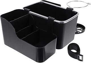 Anneome Caixa De Armazenamento De Carro Organizador De Porta-Malas Para Organizador De Porta-Malas Com Refrigerador Bandeja De Carro Porta-Copos Para Porta-Malas De Carro Para