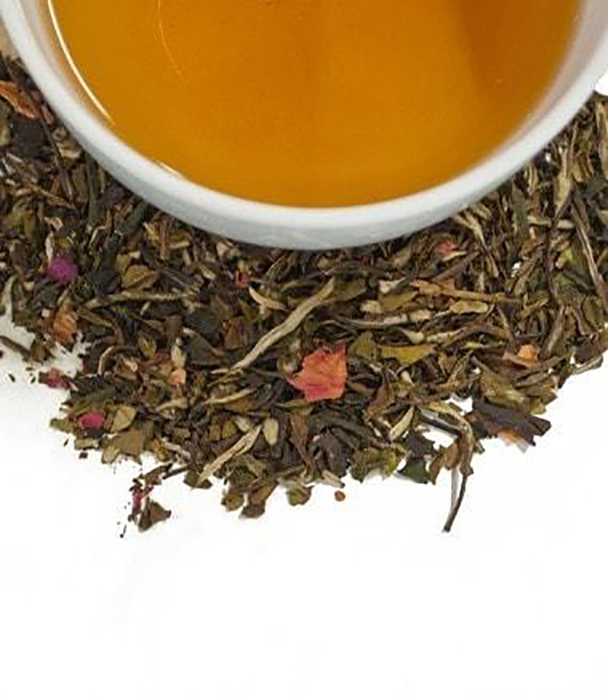 Harney & Sons Té de la boda blanco vainilla lemon rosebud 50 bolsitas de té