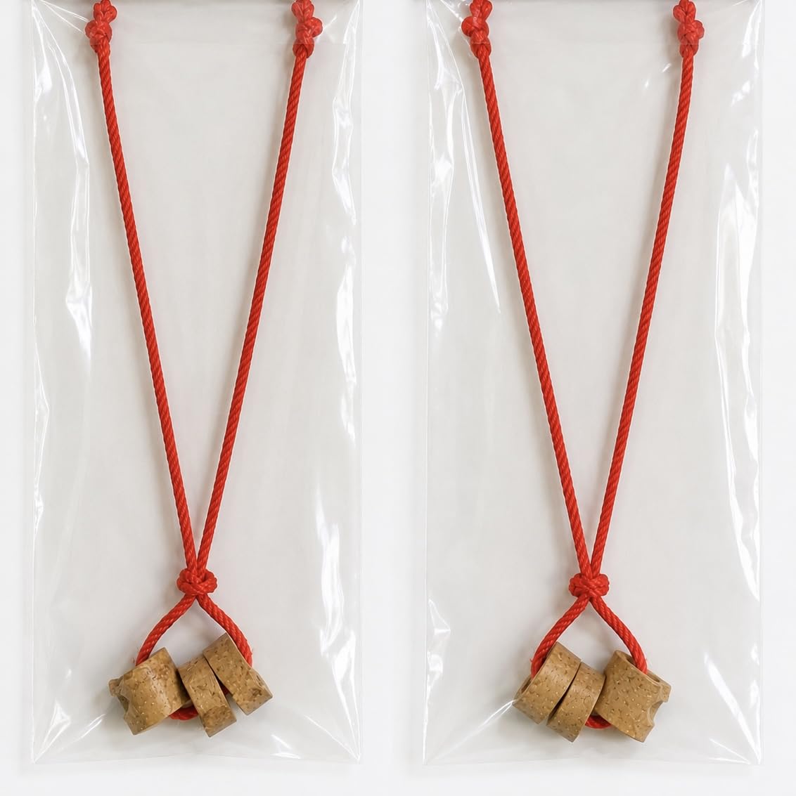 AMRITMALA Pure Herb Mala, 100% Natural Herbal Solution for Migraines and Cervical Pain, Red Thread, Pack of 2-picture-30