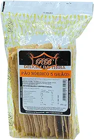 Pão Nórdico 5 Grãos RB Delícias da Terra 180g