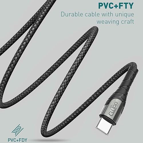 Miniatura 4 de Cable de carga USB C, 6 pies 65 W Max PD de carga rápida, cable tipo C de alta calidad, para iPhone 15 Pro/Plus, iPad Pro 3/4, Samsung Galaxy